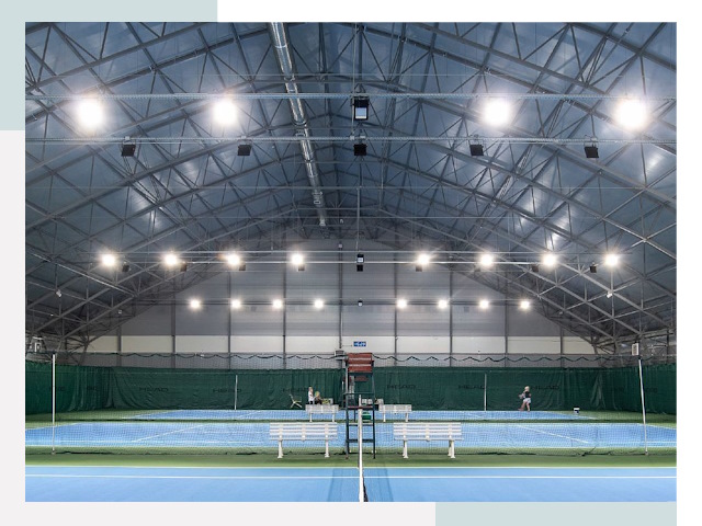 Строительство теннисных кортов в Серов от 612 руб.