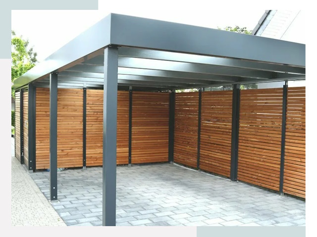 Навесы для парковки в Серове