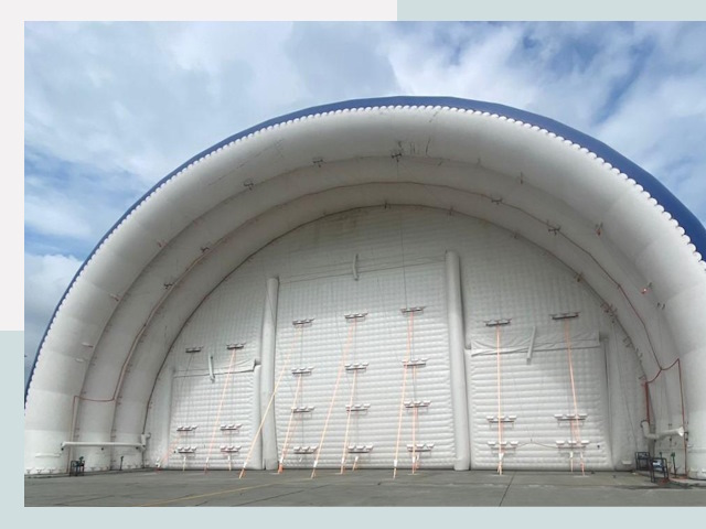 Пневмокаркасные ангары от СтальСтрой-Срв по цене от 612 руб.