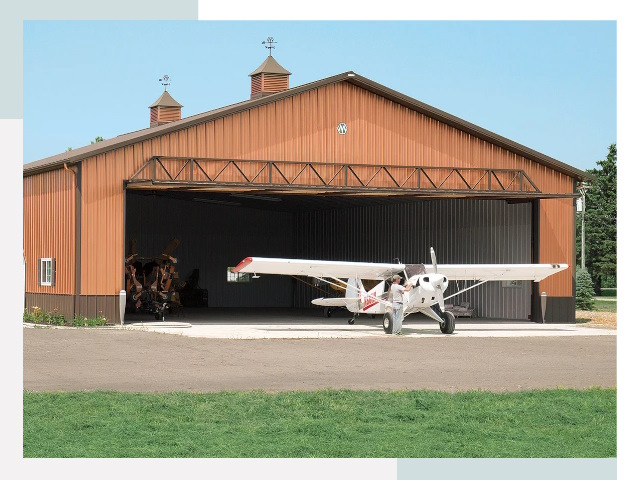 Ангары для самолетов в Серове