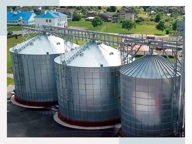 Металлические силосы в Серове