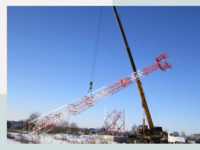 Строительство башен связи в Серове от 612 руб.