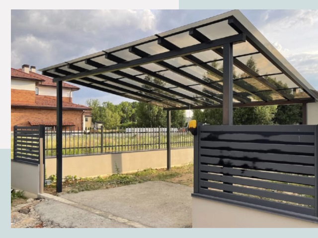 Металлические навесы в Серов от 612 руб. за м²