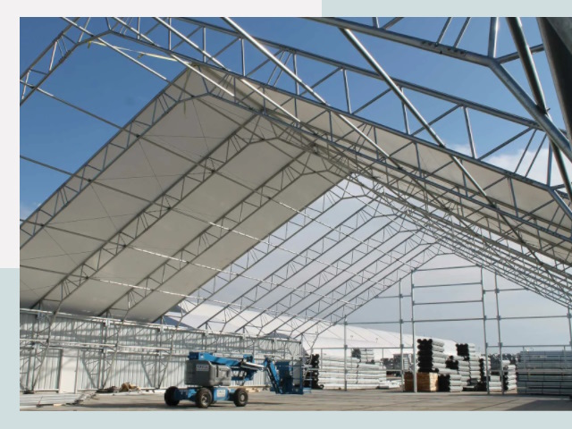 Каркасно-тентовые сооружения от СтальСтрой-Срв по цене 612 руб.