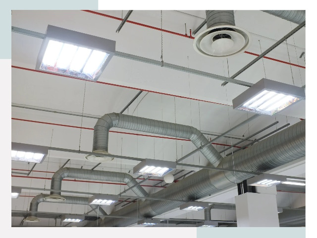 Вентиляция ангаров в Серове