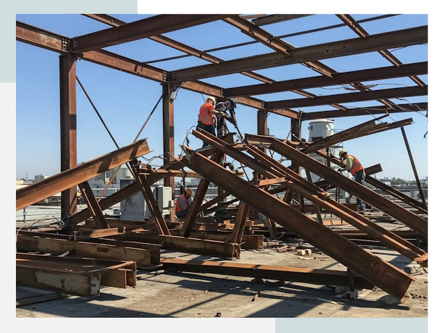 Демонтаж металлоконструкций в Серове от 612 руб.