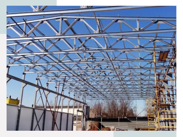 Металлокаркасы для складов в Серове