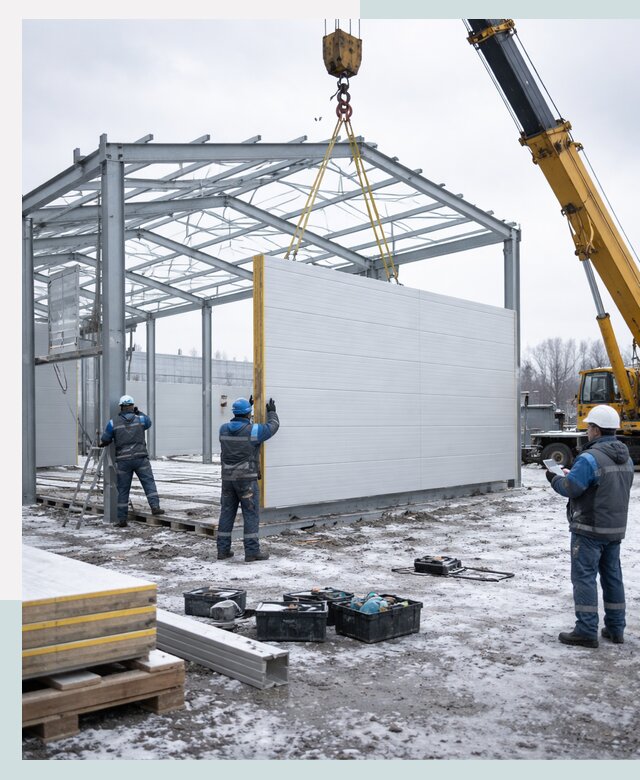Строительство холодильных складов под ключ в Серове