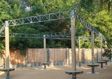 Терраса из металлоконструкций под ключ, проектирование, изготовление и монтаж от СтальСтрой-Срв